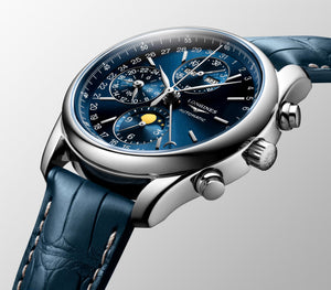LONGINES Master 浪琴巨擘系列全日曆月相計時碼錶 40mm L26734920 - 新萬國鐘錶