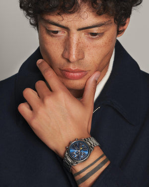 LONGINES Master 浪琴巨擘系列全日曆月相計時碼錶 40mm L26734926 - 新萬國鐘錶