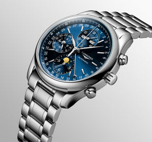 LONGINES Master 浪琴巨擘系列全日曆月相計時碼錶 40mm L26734926 - 新萬國鐘錶
