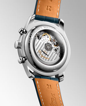 LONGINES Master 浪琴巨擘系列全日曆月相計時碼錶 42mm L27734920 - 新萬國鐘錶