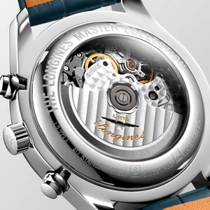 LONGINES Master 浪琴巨擘系列全日曆月相計時碼錶 42mm L27734920 - 新萬國鐘錶