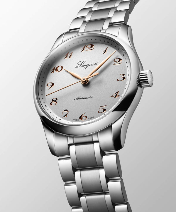 LONGINES 浪琴 Master 巨擘系列不銹鋼腕錶 34mm L23574706