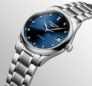 LONGINES 浪琴 MASTER 巨擘系列真鑽機械腕錶 34mm L23574976