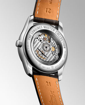 LONGINES Master 浪琴巨擘系列真鑽月相機械錶 40mm L29094773 - 新萬國鐘錶