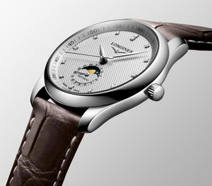 LONGINES Master 浪琴巨擘系列真鑽月相機械錶 40mm L29094773 - 新萬國鐘錶