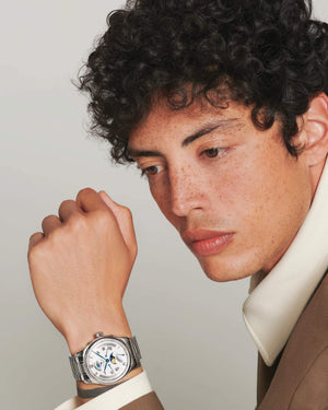 LONGINES 浪琴 Master 巨擘系列四逆跳月相複雜功能機械錶 44mm L27394716