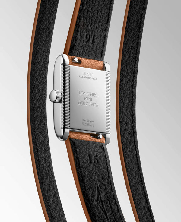 LONGINES 浪琴 Mini DolceVita 迷你多情系列優雅石英腕錶 21.50x29.00mm L52000710