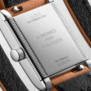 LONGINES 浪琴 Mini DolceVita 迷你多情系列優雅石英腕錶 21.50x29.00mm L52000710