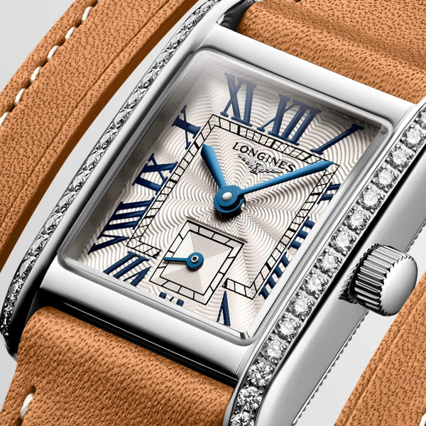 LONGINES 浪琴 Mini DolceVita 迷你多情系列優雅石英腕錶 21.50x29.00mm L52000710
