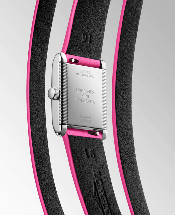 LONGINES 浪琴 Mini DolceVita 迷你多情系列優雅石英腕錶 21.50x29.00mm L52000712