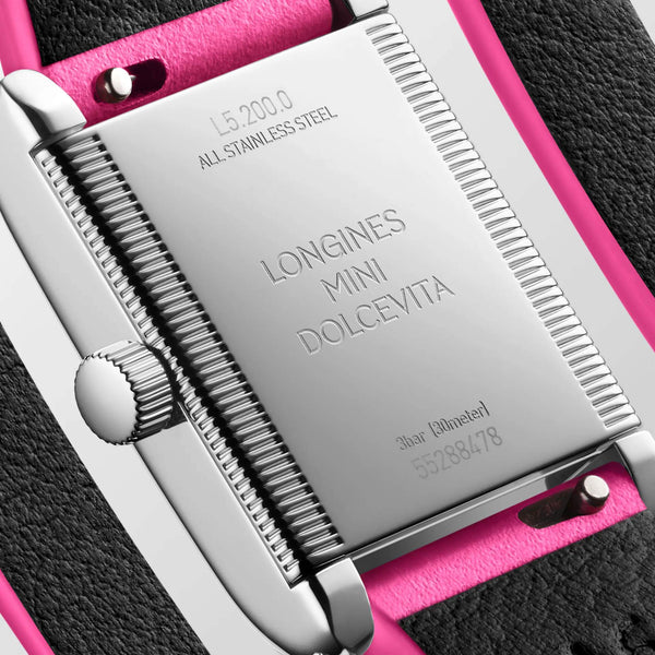 LONGINES 浪琴 Mini DolceVita 迷你多情系列優雅石英腕錶 21.50x29.00mm L52000712