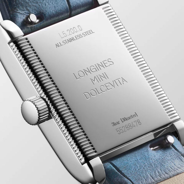 LONGINES 浪琴 Mini DolceVita 迷你多情系列優雅鑽圈石英腕錶 21.50x29.00mm L52000952
