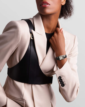 LONGINES 浪琴 Mini DolceVita 迷你多情系列優雅石英腕錶 21.50x29.00mm L52004712