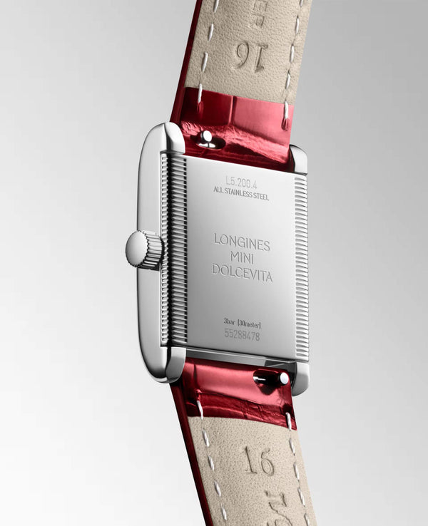 LONGINES 浪琴 Mini DolceVita 迷你多情系列優雅石英腕錶 21.50x29.00mm L52004715