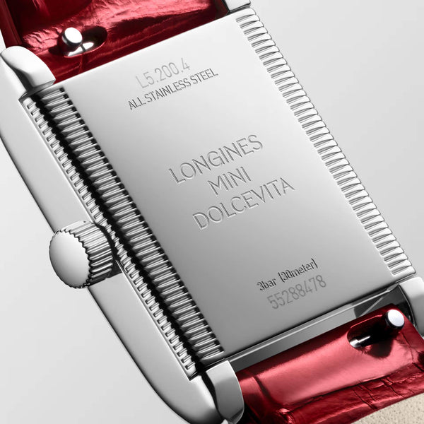 LONGINES 浪琴 Mini DolceVita 迷你多情系列優雅石英腕錶 21.50x29.00mm L52004715