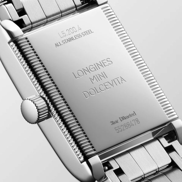 LONGINES 浪琴 Mini DolceVita 迷你多情系列優雅石英腕錶 21.50x29.00mm L52004716