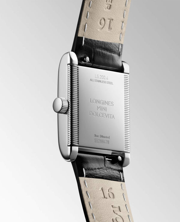 LONGINES 浪琴 Mini DolceVita 迷你多情系列優雅石英腕錶 21.50x29.00mm L52004752