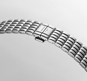 LONGINES 浪琴 Mini DolceVita 迷你多情系列優雅鑲鑽石英腕錶 21.50x29.00mm L52004876