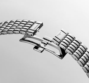 LONGINES 浪琴 Mini DolceVita 迷你多情系列優雅鑲鑽石英腕錶 21.50x29.00mm L52004876