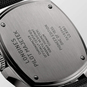 LONGINES 浪琴錶 PILOT MAJETEK 經典復刻飛行鈦金屬腕錶特別版 43mm L28381532