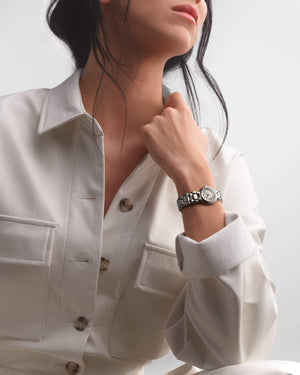 LONGINES 浪琴 PrimaLuna 新月系列羅馬石英腕錶 26.5mm L81104716 - 新萬國鐘錶