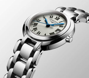 LONGINES 浪琴 PrimaLuna 新月系列羅馬石英腕錶 26.5mm L81104716 - 新萬國鐘錶