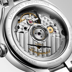 LONGINES 浪琴 PrimaLuna  新月系列羅馬時標優雅機械女錶 34mm L81244712