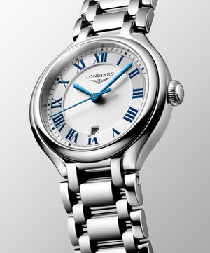 LONGINES 浪琴 PrimaLuna 新月系列優雅羅馬石英女錶 30mm L81424716