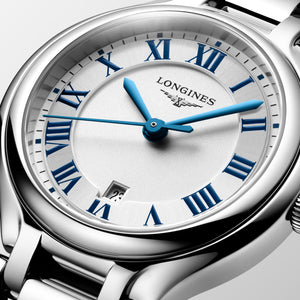 LONGINES 浪琴 PrimaLuna 新月系列優雅羅馬石英女錶 30mm L81424716