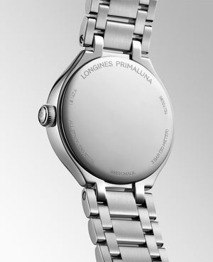 LONGINES 浪琴 PrimaLuna 新月系列真鑽石英女錶 30mm L81424976