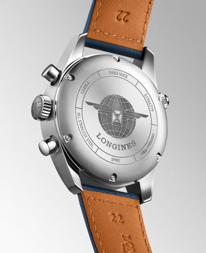LONGINES 浪琴 Spirit 先行者系列飛行員計時碼表 42mm L38204930 - 新萬國鐘錶