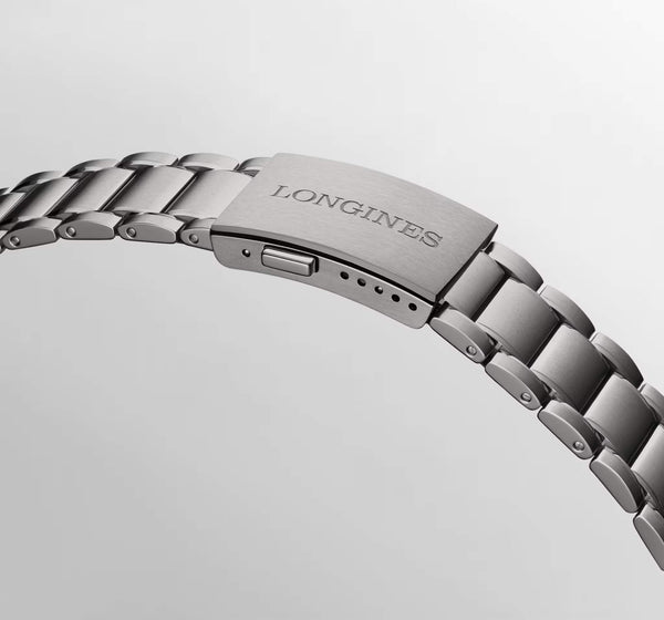 LONGINES 浪琴 Spirit 先行者系列 Zulu Time GMT世界時區鈦金屬腕錶 39mm L38021536