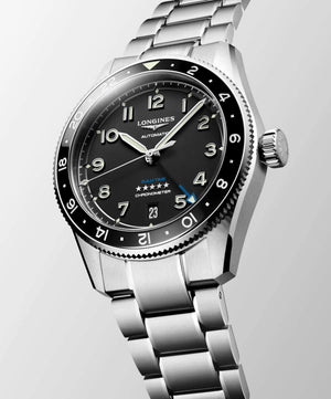 LONGINES 浪琴 Spirit Zulu Time 先行者系列世界時區腕錶 39mm L38024536