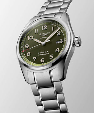 LONGINES 浪琴 Spirit 先行者系列天文台認證矽游絲機械錶 42mm L38114036