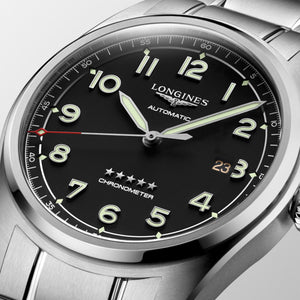 LONGINES 浪琴 Spirit 先行者系列天文台認證矽游絲機械錶 42mm L38114536 - 新萬國鐘錶
