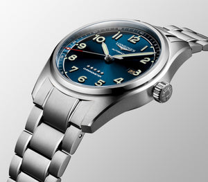 LONGINES 浪琴 Spirit 先行者系列天文台認證矽游絲機械錶 42mm L38114936 - 新萬國鐘錶