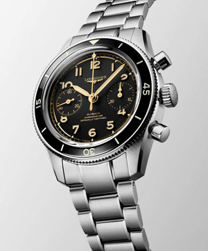 LONGINES 浪琴 Spirit Pilot 先行者系列 Flyback 飛返計時手上鏈機械錶 39mm L37214536