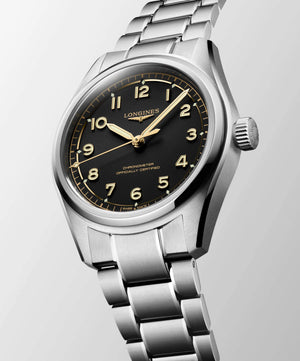 LONGINES 浪琴 Spirit Pilot 先行者系列不銹鋼機械飛行腕錶 39mm L38094536