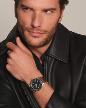 LONGINES 浪琴 Spirit 先行者系列 Zulu Time 世界時區腕錶 42mm L38124532