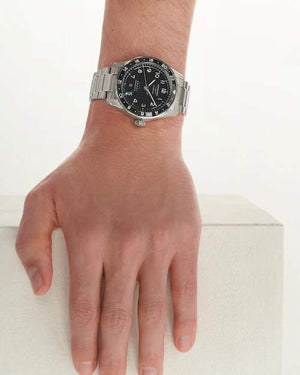 LONGINES 浪琴 Spirit 先行者系列 Zulu Time 世界時區腕錶 42mm L38124536