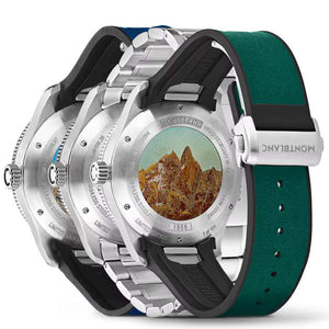 MontBlanc 萬寶龍 Iced Sea 日期顯示自動腕錶限量版套裝 - 191 套 MB131326