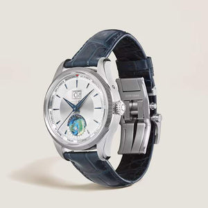 MONTBLANC 萬寶龍 1858系列Geosphere世界時區年曆限量版100腕錶 42mm MB134026