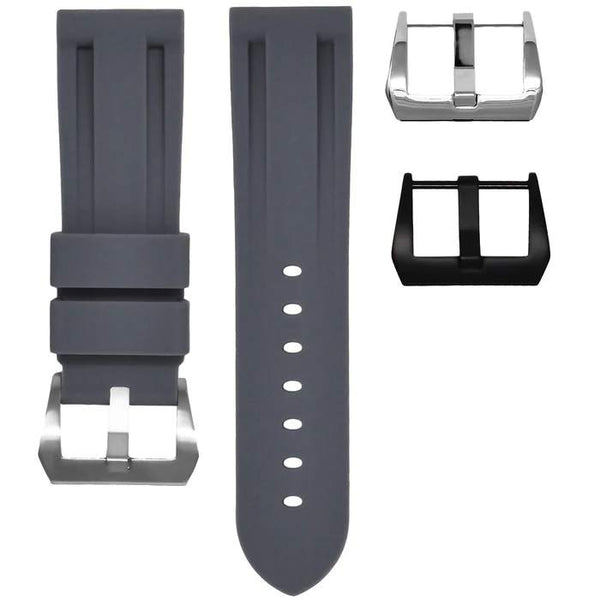 Horus Straps Panerai沛納海 - Luminor用 錶徑 42/44/47mm適用 單色橡膠錶帶 - 新萬國鐘錶