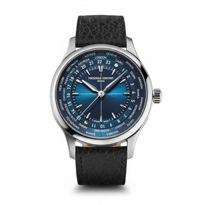 Frederique Constant 康斯登 Manufacture Worldtimer Watch Angels 聯名自製機芯世界時區腕錶 40mm - 新萬國鐘錶