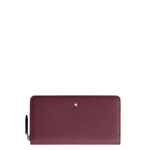 MONTBLANC 萬寶龍匠心系列經典12卡式長版拉鏈長夾 MB199372