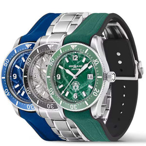 MontBlanc 萬寶龍 Iced Sea 日期顯示自動腕錶限量版套裝 - 191 套 MB131326