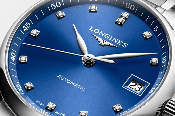 LONGINES 浪琴 MASTER 巨擘系列真鑽機械腕錶 34mm L23574986