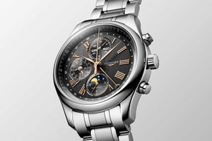 LONGINES Master 浪琴巨擘系列全日曆月相計時碼錶 42mm L27734616