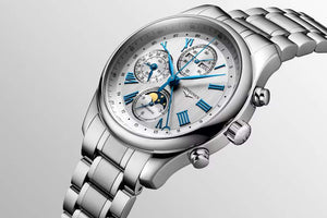 LONGINES Master 浪琴巨擘系列全日曆月相計時碼錶 42mm L27734716
