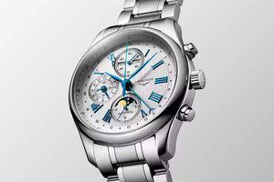 LONGINES Master 浪琴巨擘系列全日曆月相計時碼錶 42mm L27734716